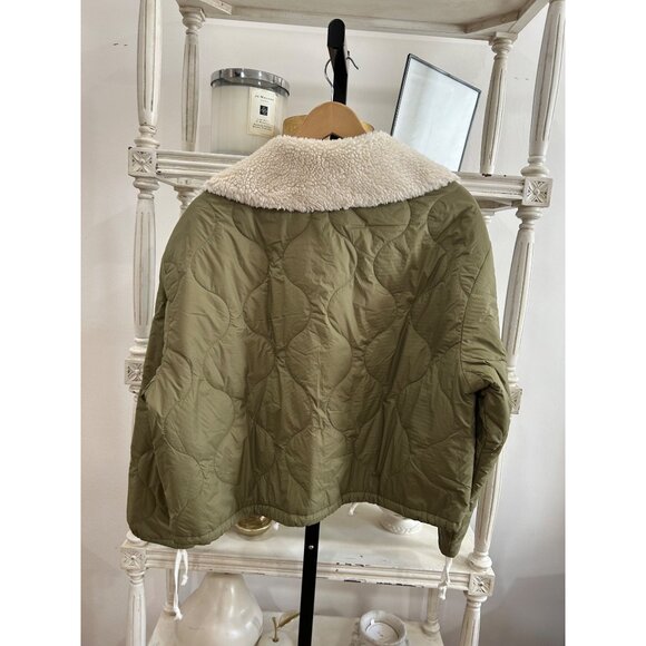 Free People Mother Denim Army Brat Jacket in Rank and File Size Small - Picture 6 of 6